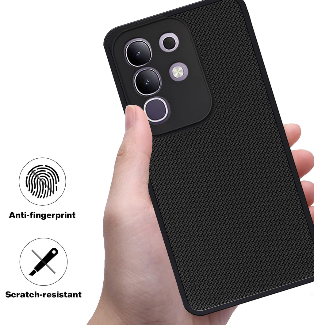 Mobilebies Backcover For iQOO Z10X Super Frosted Shield Case With Salient Dots Case