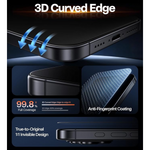 Tempered Glass for iPhone 17 Pro Max Premium Screen Protector Guard