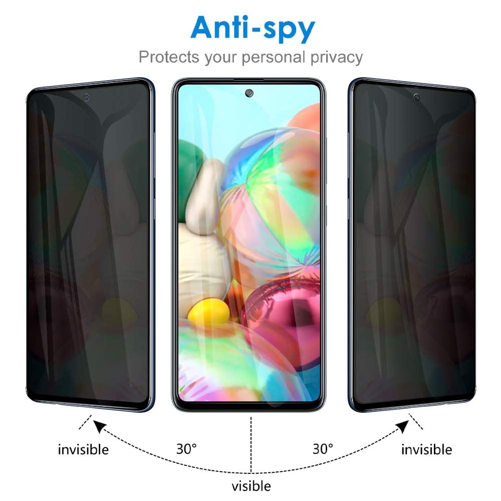 Samsung Galaxy S24 Privacy Curved Screen Protector Tempered Glass Secondary image