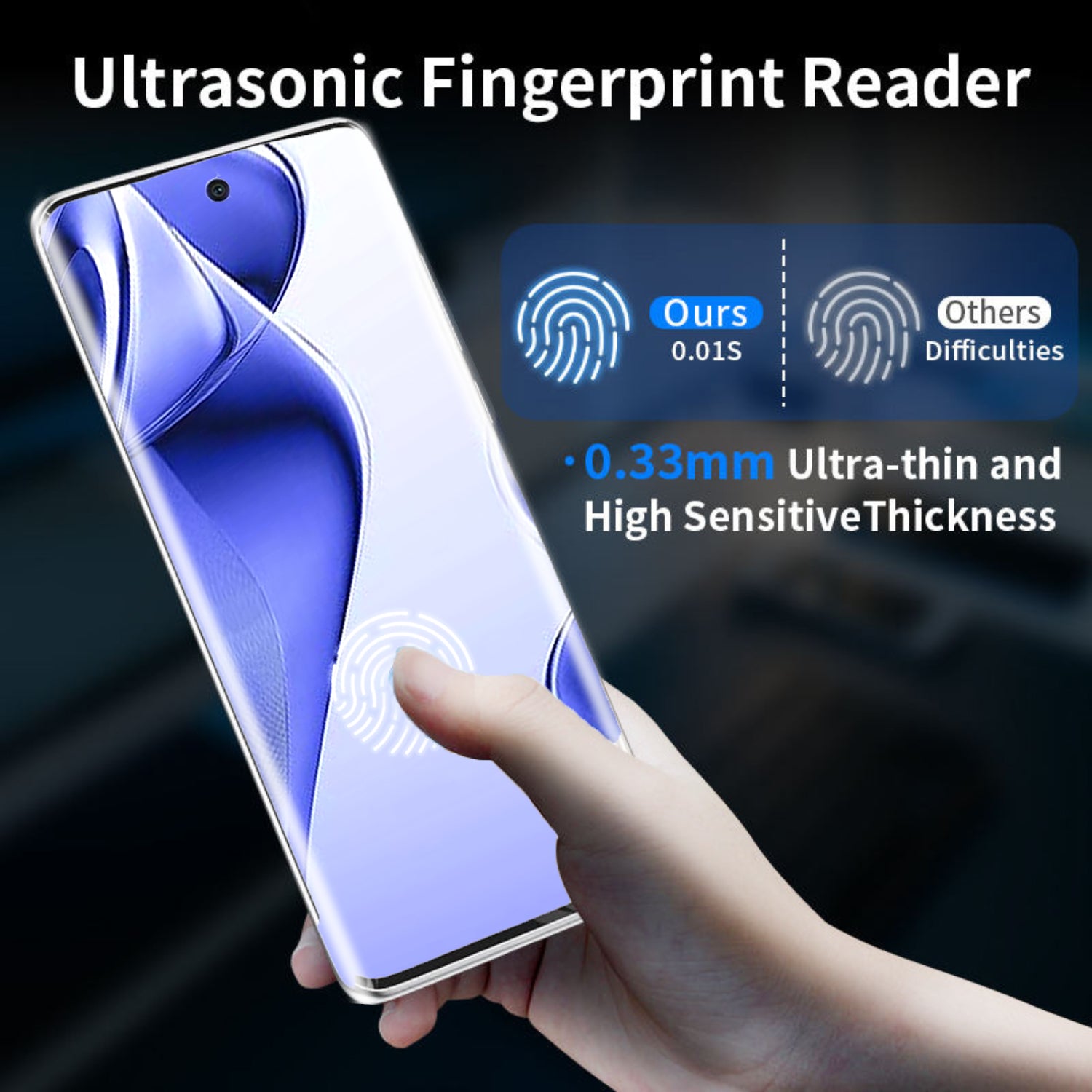 Tempered Glass For Vivo V50e Advanced HD+ UV Glass Screen Protector Guard