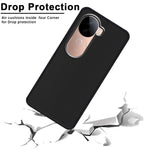 Mobilebies Backcover For VIVO V40e Super Frosted Shield Case With Salient Dots Case