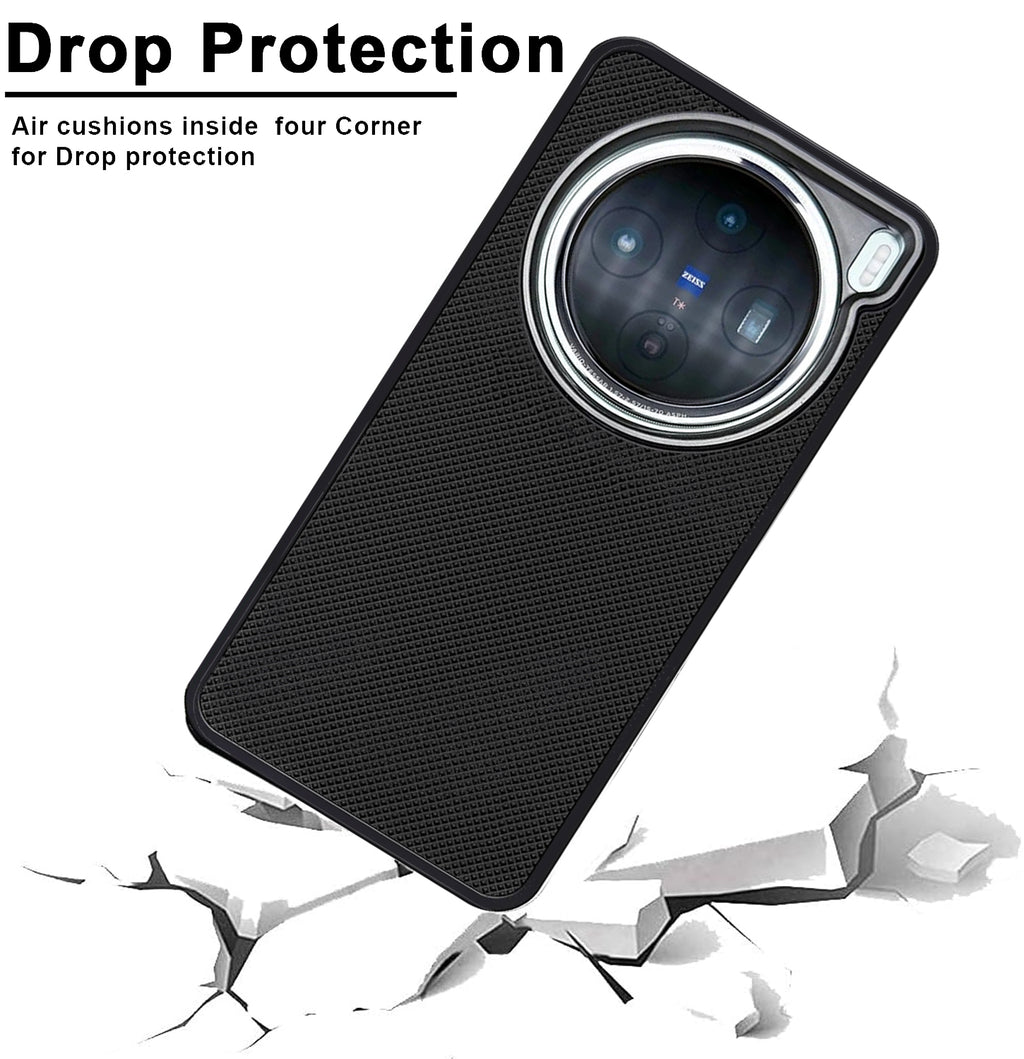 Mobilebies Backcover For Vivo X200 Super Frosted Shield Case With Salient Dots Case