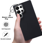 Mobilebies Backcover For Samsung S25 Ultra Super Frosted Shield Case With Salient Dots Case