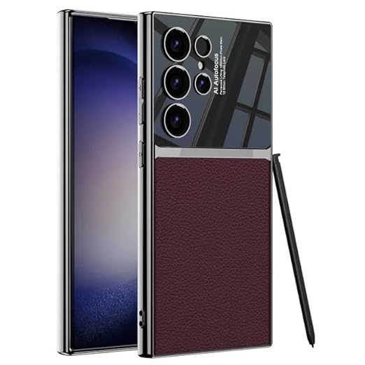 Samsung S24 Ultra Gkk Leather Electroplating Thin Mobile Phone Case Main image