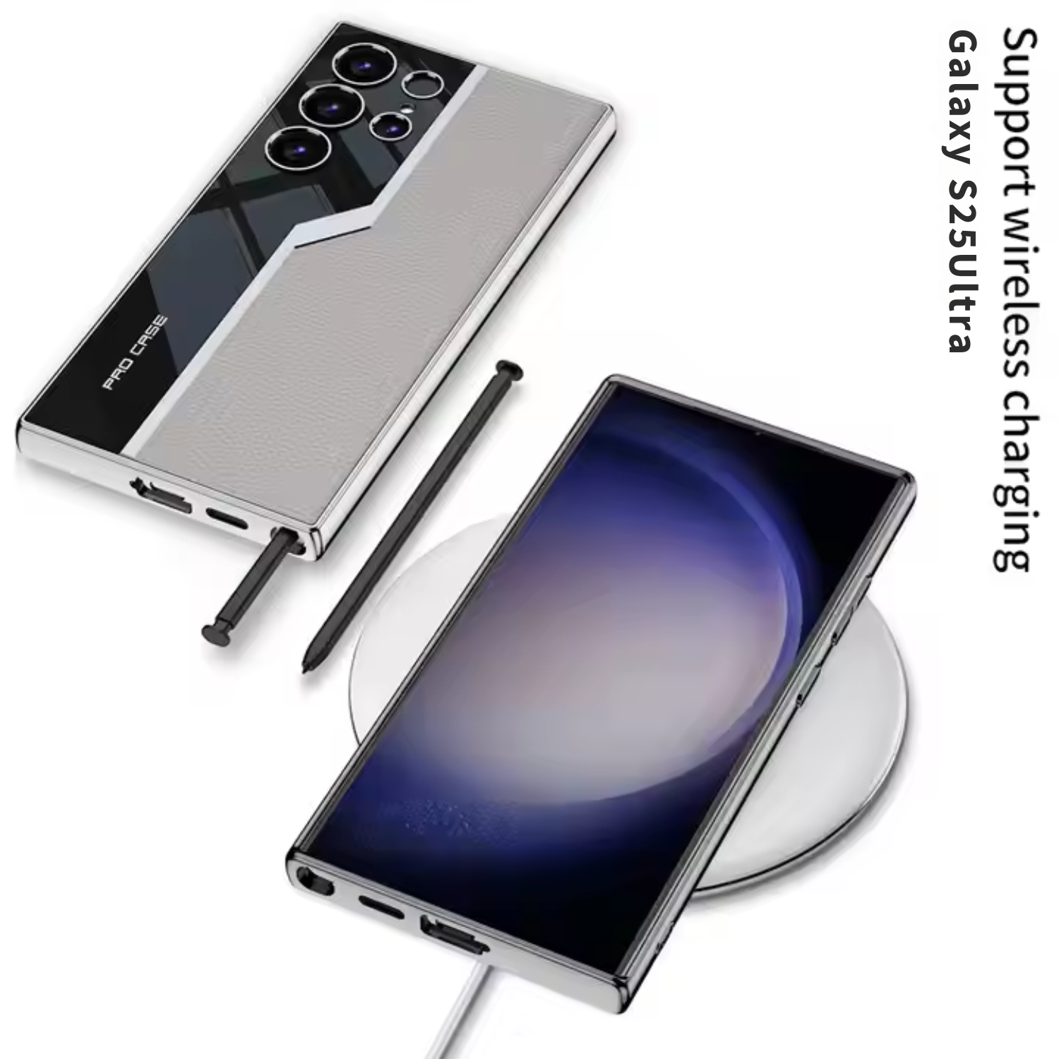 Samsung Galaxy S25 Ultra Hybrid Leather Case