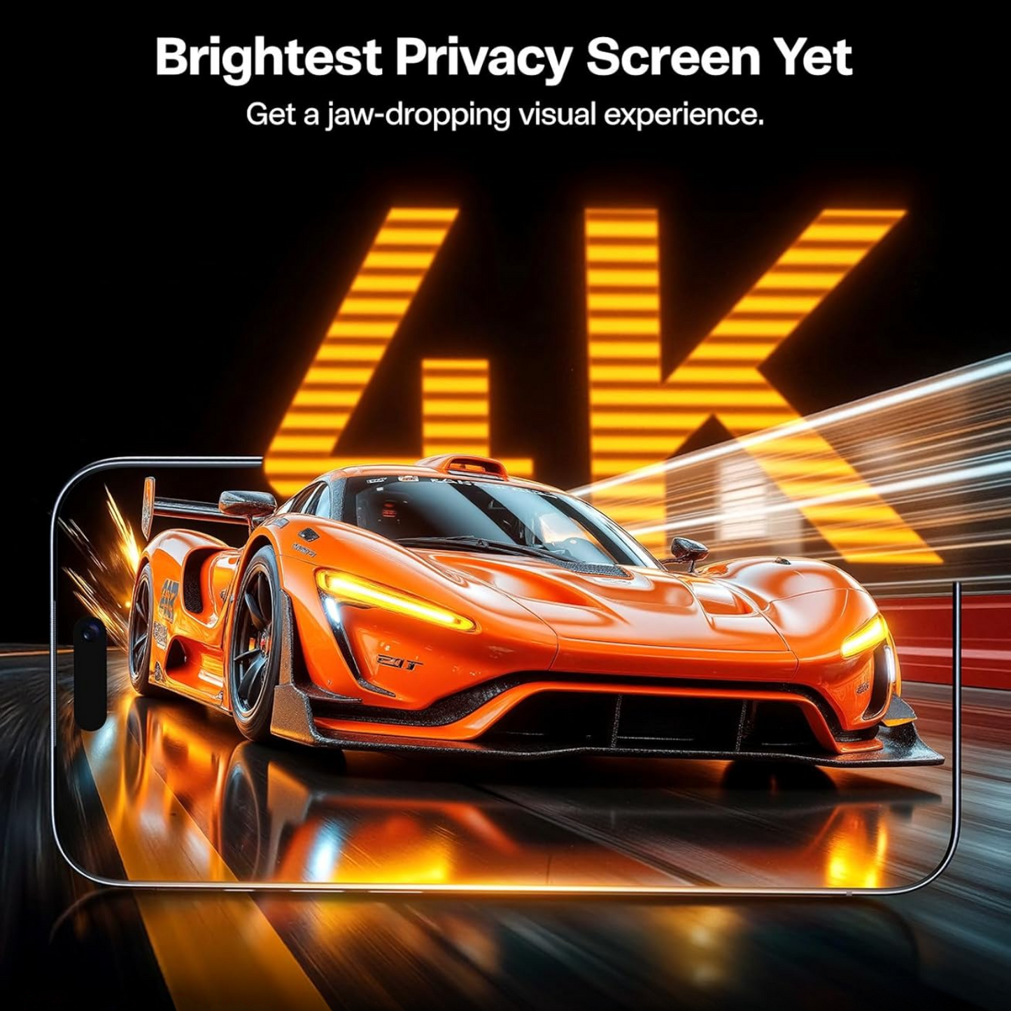 Mobilebies iPhone Air Privacy Tempered Glass Screen Protector Guard