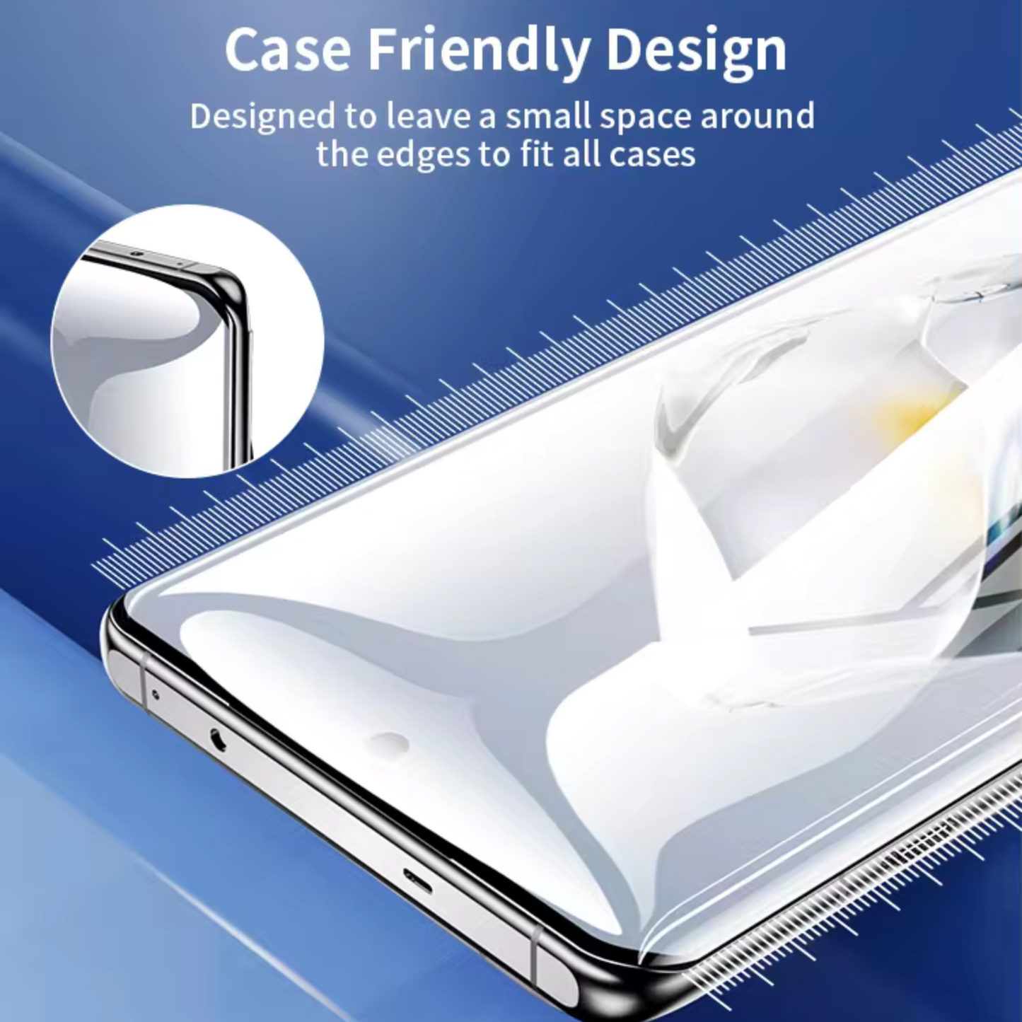 Tempered Glass For Vivo V60e Advanced HD+ UV Glass Screen Protector Guard