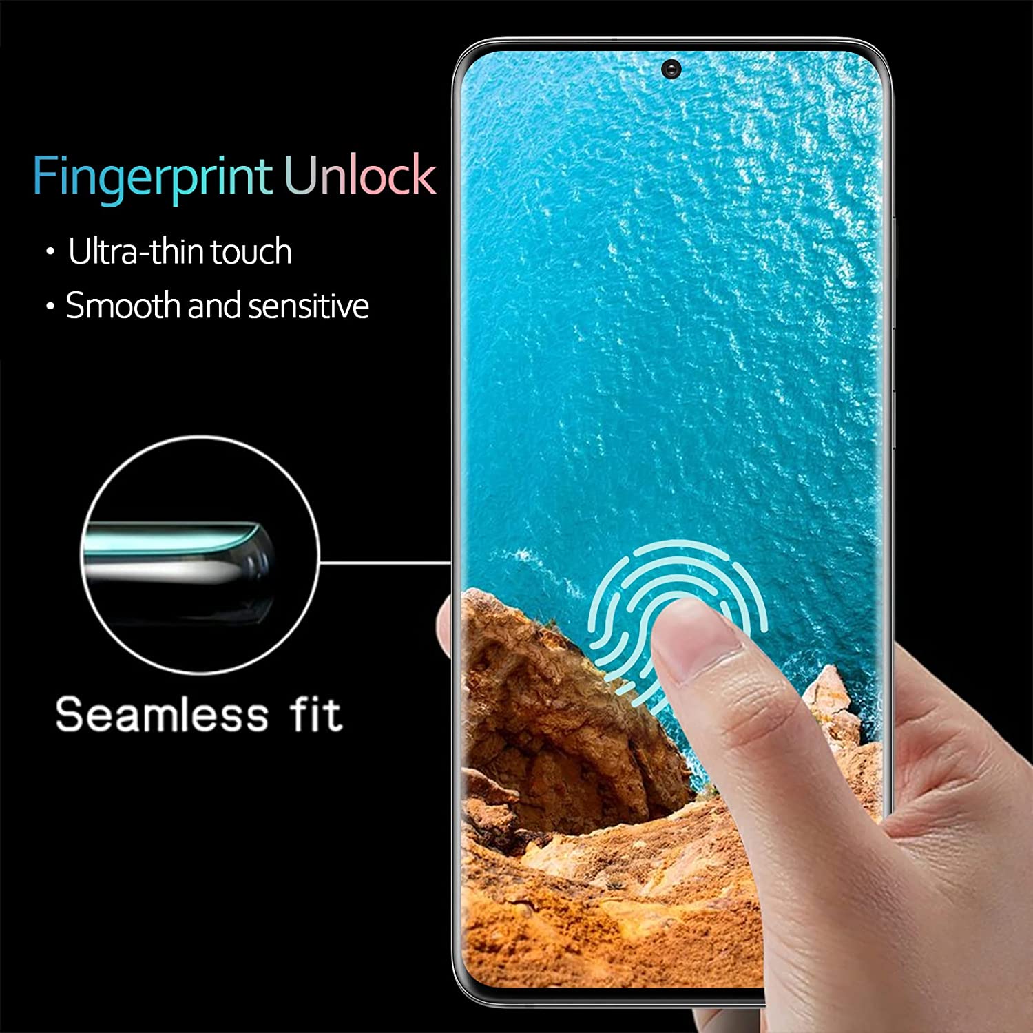 Samsung Galaxy Note 20 Ultra Full Glue Curved Screen Protector