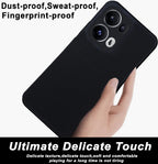 Mobilebies Backcover For Oppo Reno 13 Pro Super Frosted Shield Case With Salient Dots Case