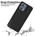 Mobilebies Backcover For Moto Edge 50 Fusion Super Frosted Shield Case With Salient Dots Case