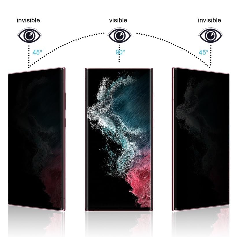 Samsung Galaxy S24 Ultra Privacy Screen Protector Tempered Glass