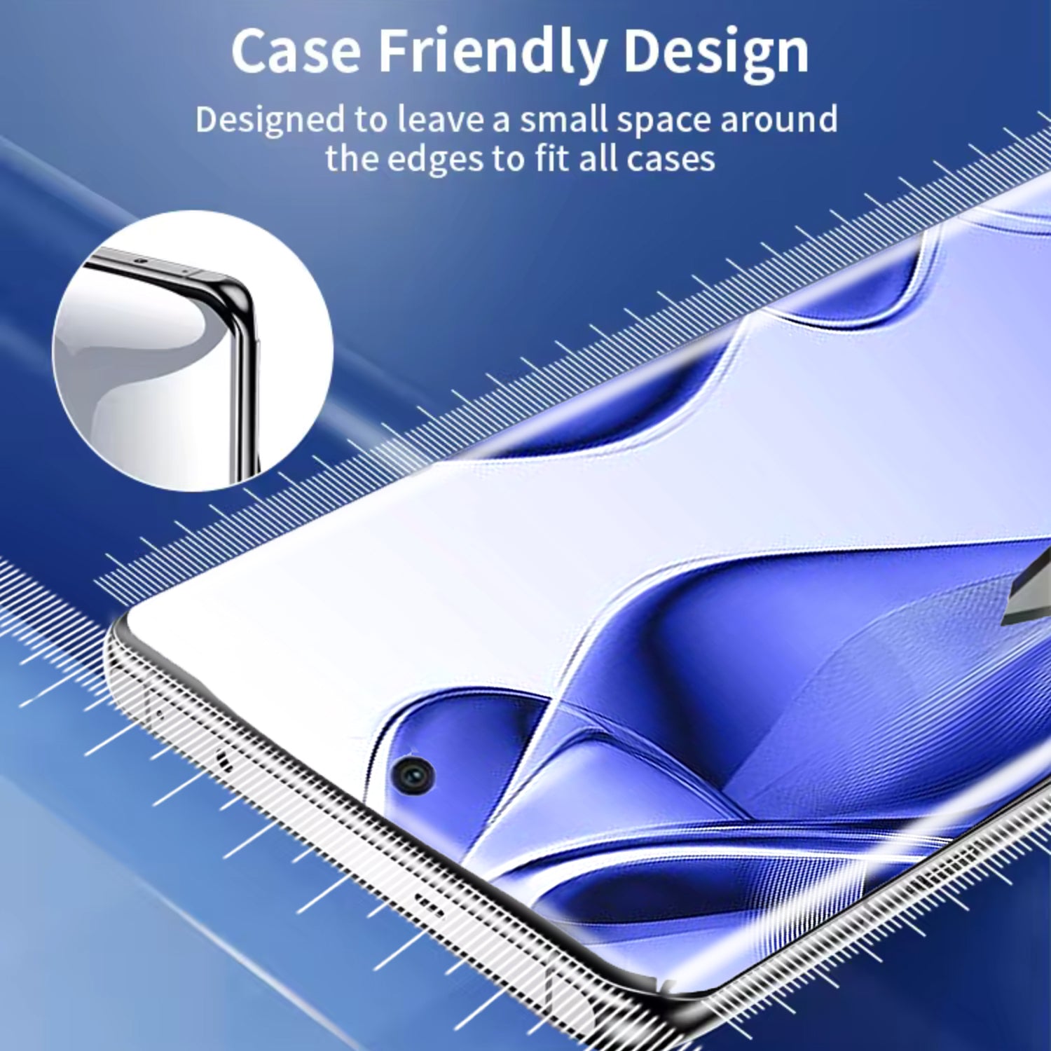 Tempered Glass For Vivo V50e Advanced HD+ UV Glass Screen Protector Guard