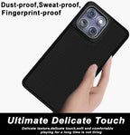 Mobilebies Backcover For Motorola Edge 60 Fusion Super Frosted Shield Case With Salient Dots Case