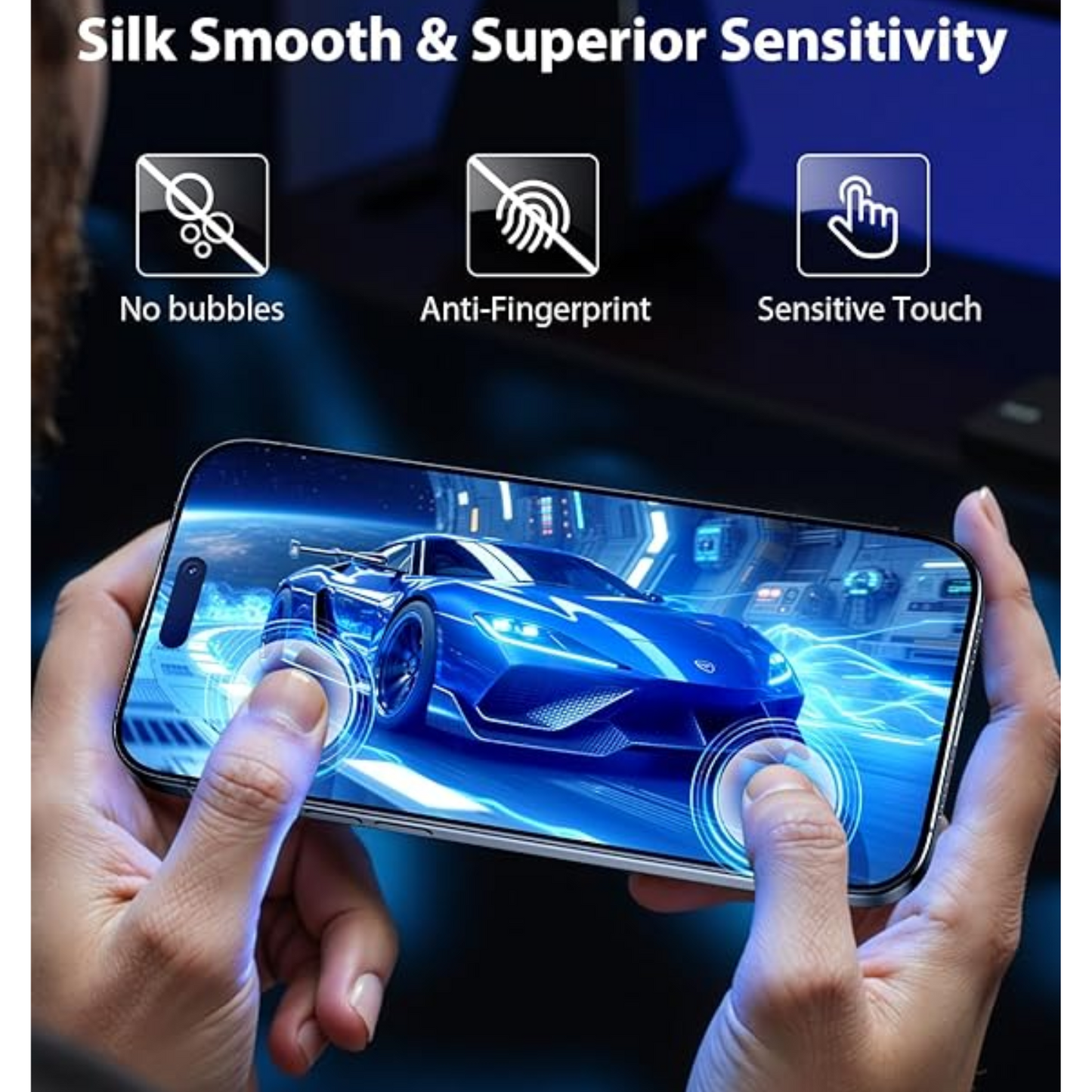 Tempered Glass for iPhone 17 Pro Max Premium Screen Protector Guard