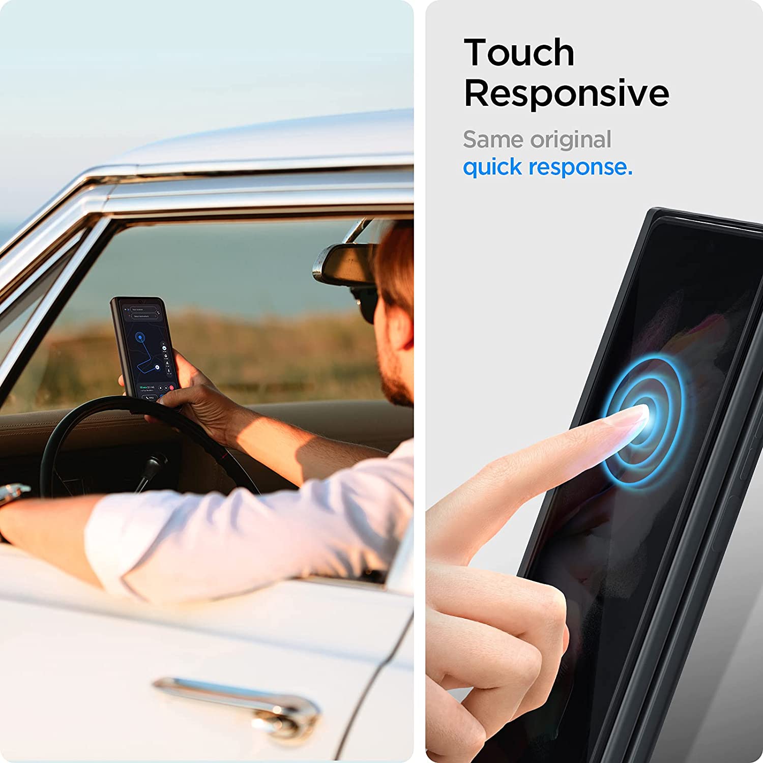 Samsung Z Fold 4 Full Glue Screen Protector Tempered Glass