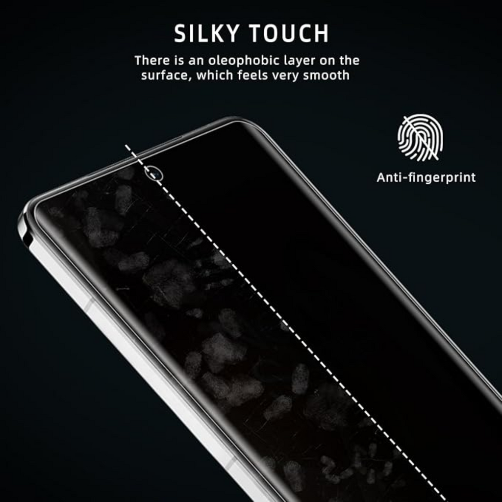 Mobilebies Oppo Reno 13 Pro Advanced HD+ UV Privacy Tempered Glass Screen Protector Guard