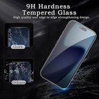 2 Pack Privacy Tempered Glass & 2 Camera protector for IPhone Air Premium Screen Protector Guard & Camera Lenns Protecor