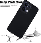Mobilebies Backcover For Oppo Reno 13 Super Frosted Shield Case With Salient Dots Case