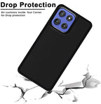 Mobilebies Backcover For Motorola Edge 60 Stylus Super Frosted Shield Case With Salient Dots Case