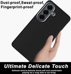 Mobilebies Backcover For Samsung S24 FE Super Frosted Shield Case With Salient Dots Case