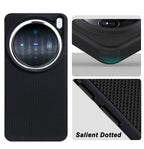 Mobilebies Backcover For Vivo X200 Pro Super Frosted Shield Case With Salient Dots Case