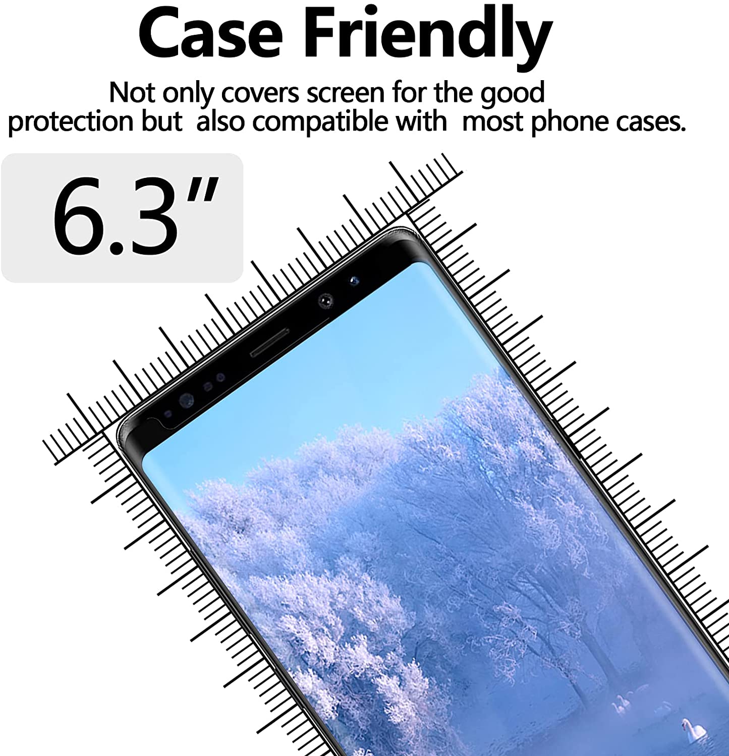 Samsung Galaxy Note 8 Full Glue Curved Screen Protector