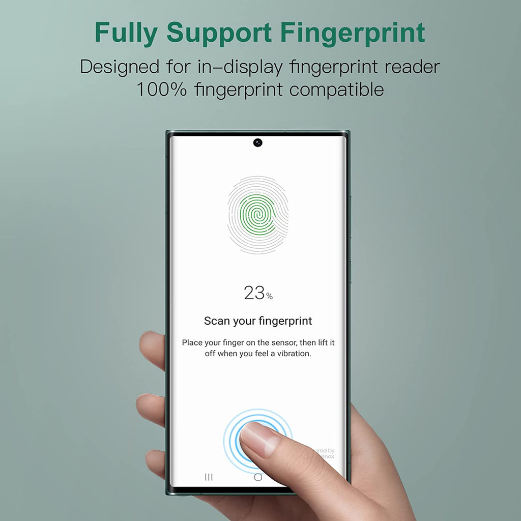 Samsung Galaxy S23 Plus Full Glue Curved Screen Protector Tempered Glass