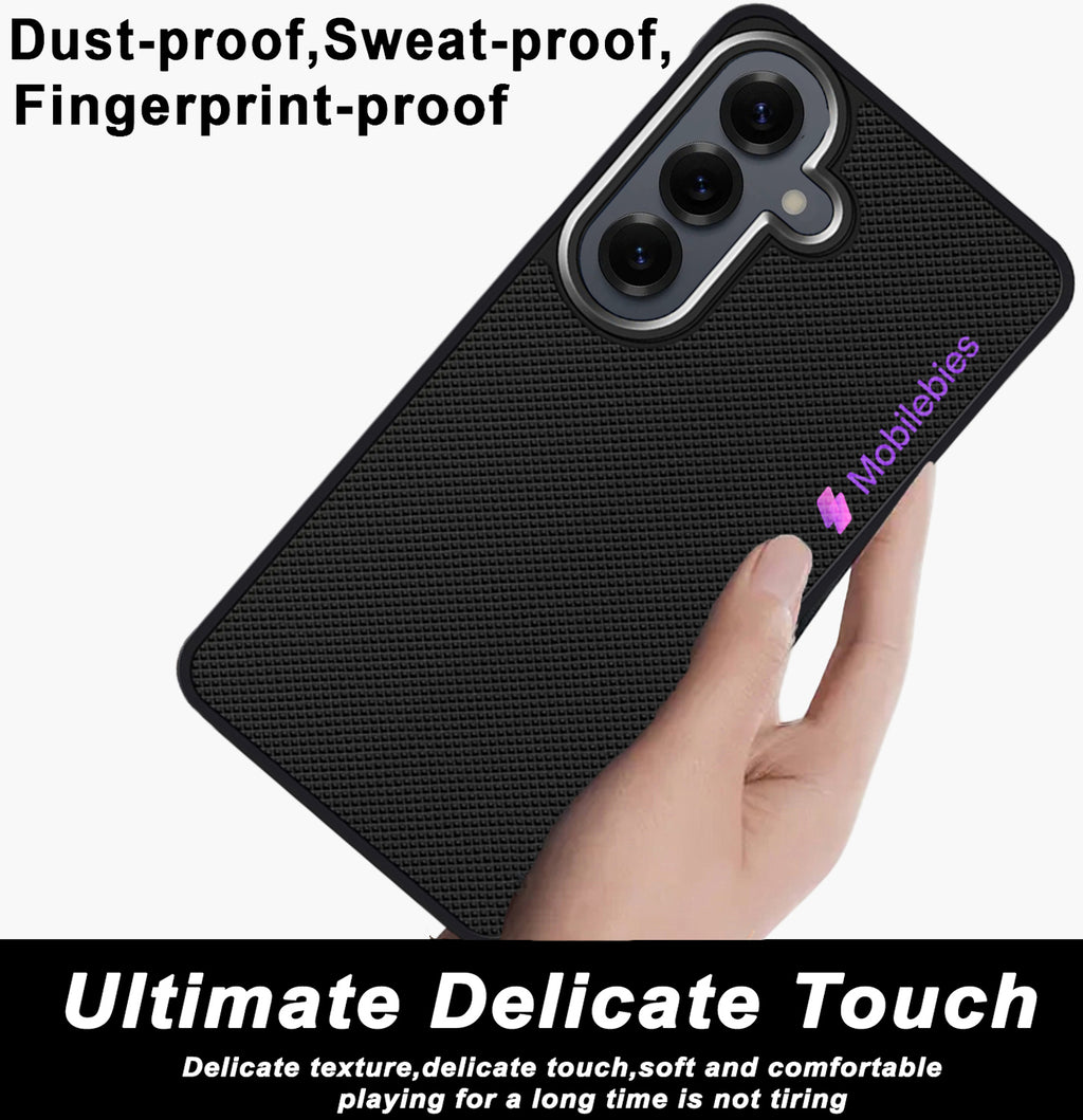 Mobilebies Backcover For Samsung M35 Super Frosted Shield Case With Salient Dots Case