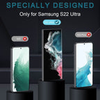 Samsung Galaxy S22 Ultra Full Glue Curved Screen Protector Tempered Glass