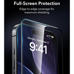 Tempered Glass for iPhone 17 Pro Max Premium Screen Protector Guard