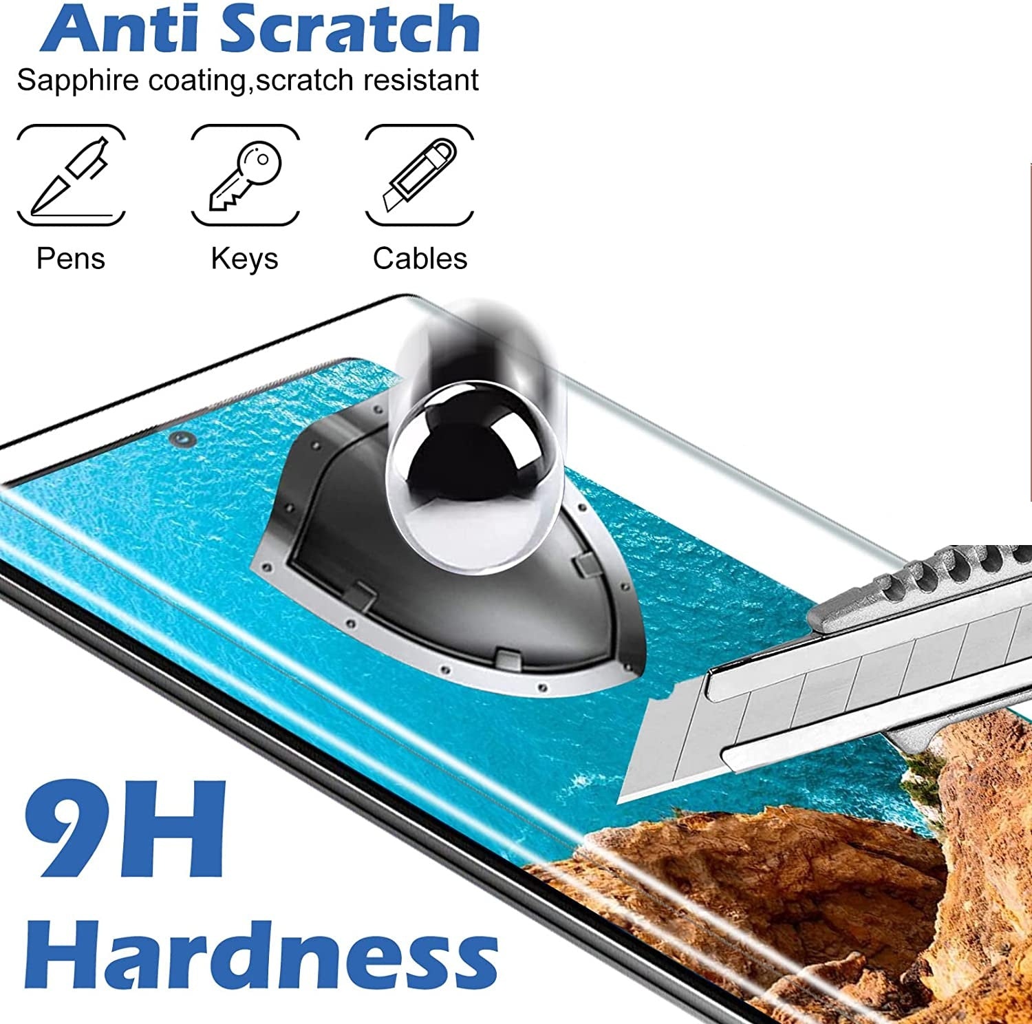 Samsung Galaxy Note 20 Ultra Full Glue Curved Screen Protector