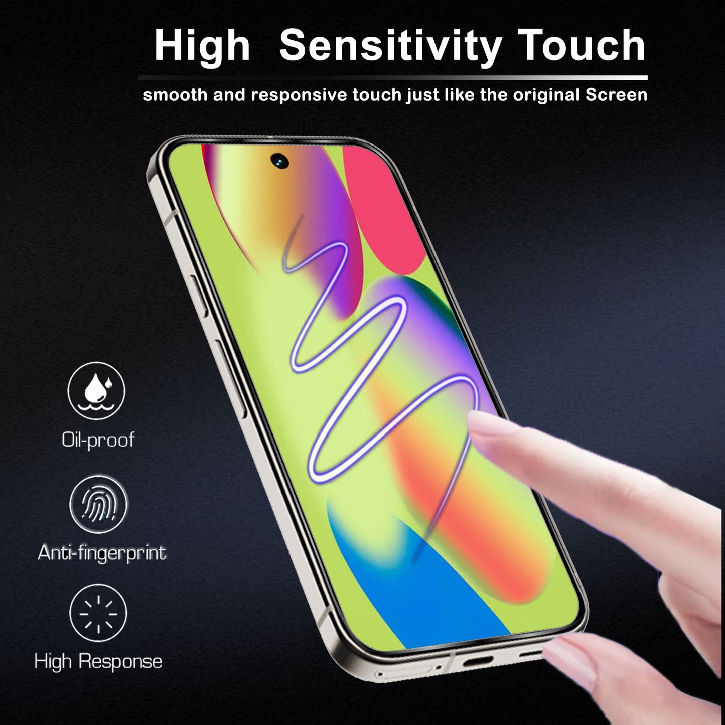 Tempered Glass for Google Pixel 10 Premium Screen Protector Guard