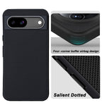 Mobilebies Backcover For Google Pixel 8A Super Frosted Shield Case With Salient Dots Case
