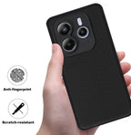 Mobilebies Backcover For Redmi Note 14 Super Frosted Shield Case With Salient Dots Case