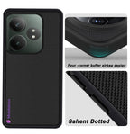 Mobilebies Backcover For Realme GT 6T Super Frosted Shield Case With Salient Dots Case