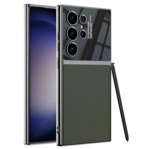 Samsung S24 Ultra Gkk Leather Electroplating Thin Mobile Phone Case