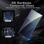 2 Pack Privacy Tempered Glass & 2 Camera protector for Samsung Z Fold 7 Premium Screen Protector Guard & Camera Lenns Protecor