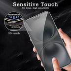 2 Pack Privacy Tempered Glass & 2 Camera protector for IPhone 16 Premium Screen Protector Guard & Camera Lenns Protecor
