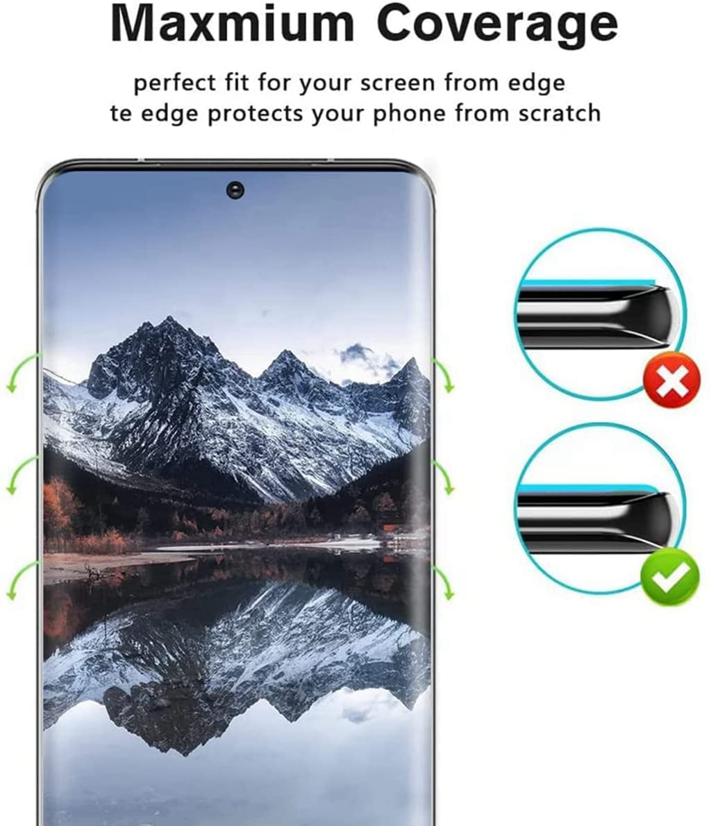 Samsung Galaxy S22 Full Glue Curved Screen Protector Tempered Glass