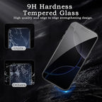 2 Pack Privacy Tempered Glass & 2 Camera protector for IPhone 16 Pro Max Premium Screen Protector Guard & Camera Lenns Protecor