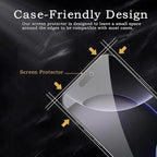 2 Pack Privacy Tempered Glass & 2 Camera protector for IPhone 17 Pro Premium Screen Protector Guard & Camera Lenns Protecor