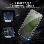 2 Pack Privacy Tempered Glass & 2 Camera protector for IPhone 15 Plus Premium Screen Protector Guard & Camera Lenns Protecor