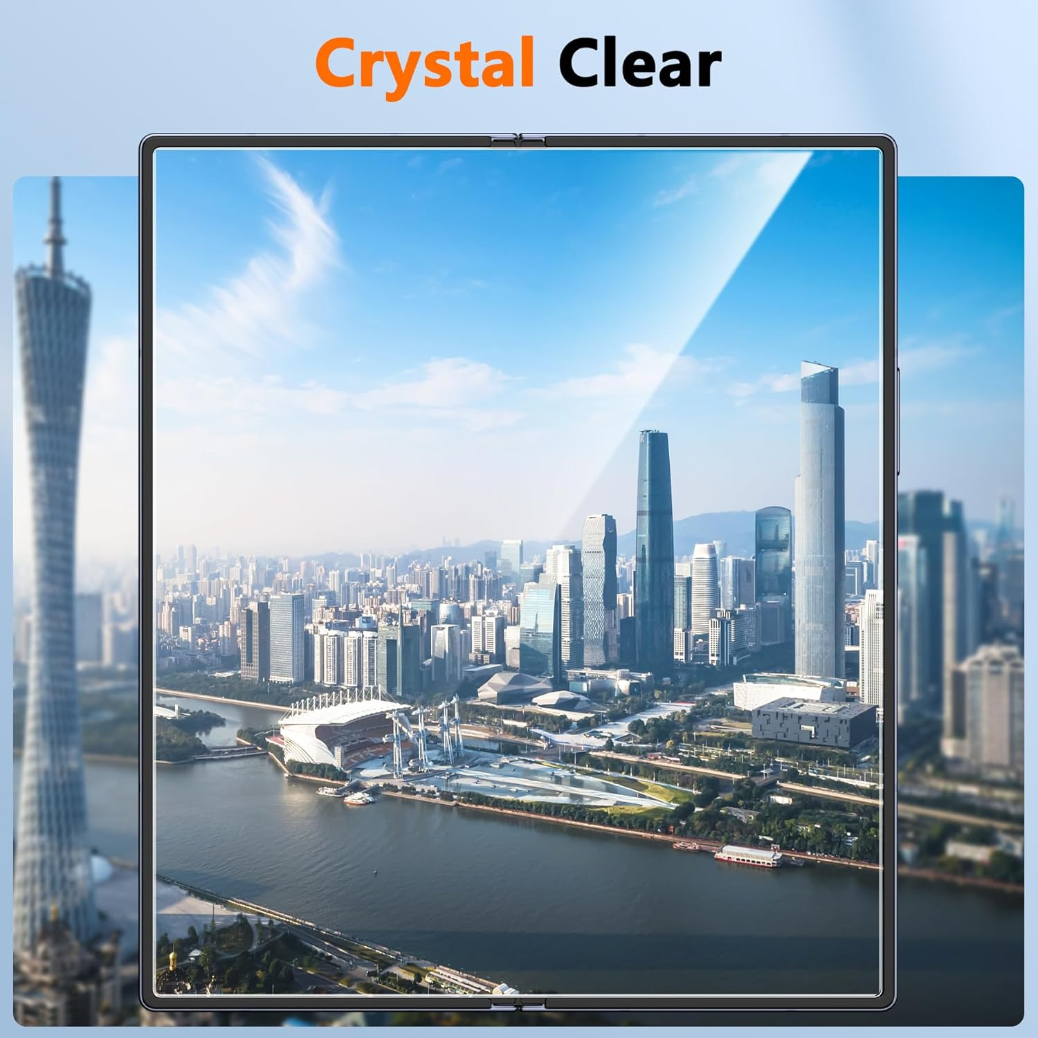 Tempered Glass for Samsung Z Fold 7 Premium Screen Protector Guard