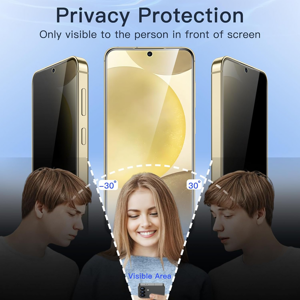 Mobilebies Samsung Galaxy S26 Privacy Tempered Glass Screen Protector Guard