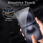 2 Pack Privacy Tempered Glass & 2 Camera protector for IPhone 17 Premium Screen Protector Guard & Camera Lenns Protecor
