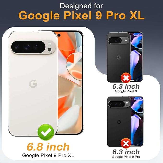 Google Pixel 9 Pro XL Full Glue Screen Protector Tempered Glass Secondary image