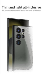 Galaxy S24 Series Phantom Transparent Chrome Case