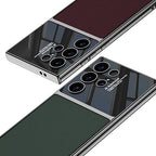 Samsung S24 Ultra Gkk Leather Electroplating Thin Mobile Phone Case