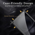 2 Pack Privacy Tempered Glass & 2 Camera protector for IPhone 17 Premium Screen Protector Guard & Camera Lenns Protecor