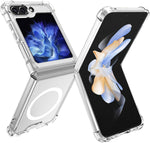 Samsung Galaxy Z Flip 5 Transparent Magnetic Case